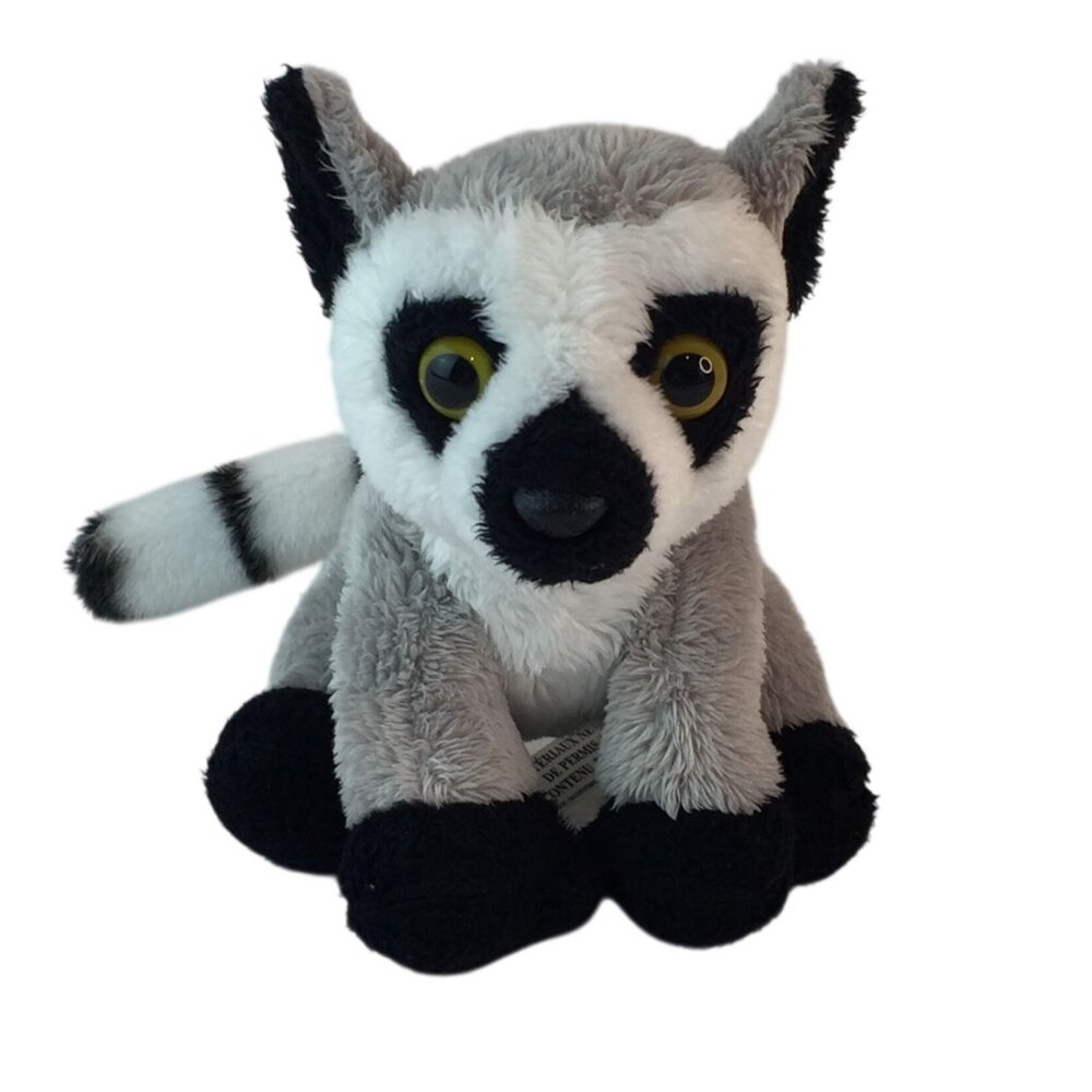 Adventure Planet Ring‎ Tailed Lemur Plush 5" Stuffed Animal Toy
